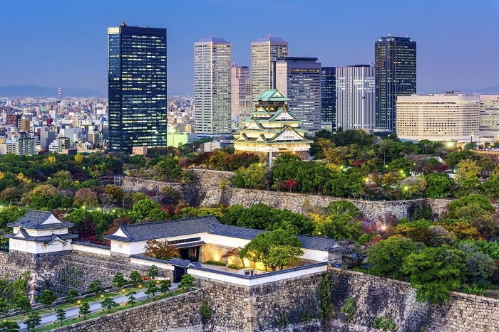 Osaka, Japan Skyline