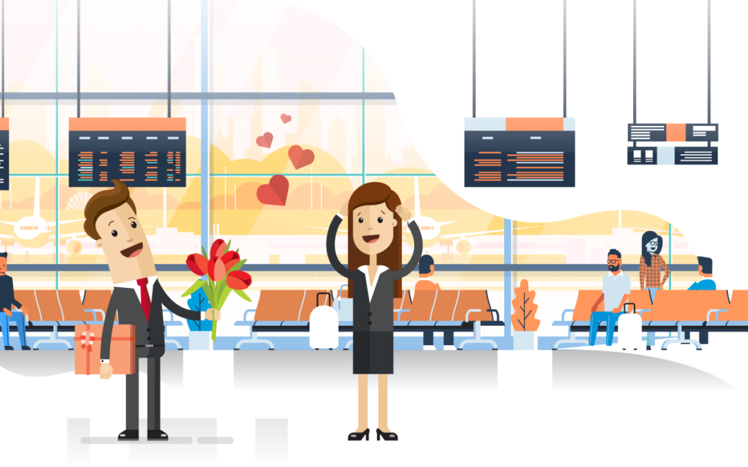 5 surprise to welcome your loved one at the airport