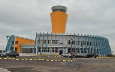 Ndjili International Airport FIH in Kinshasa