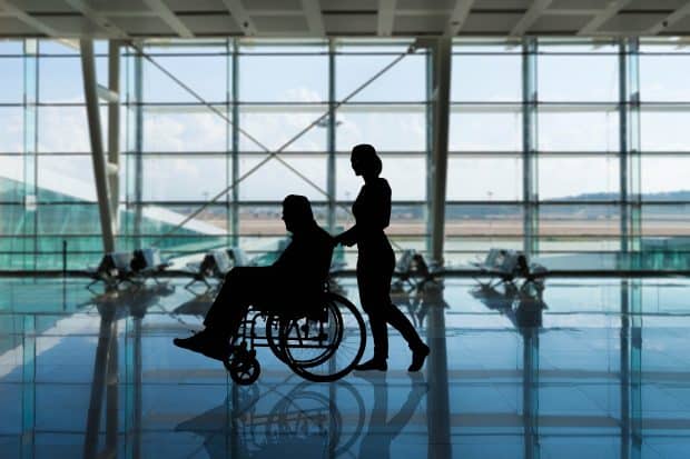 Disabled People Airport 