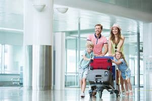 airport challenges with families