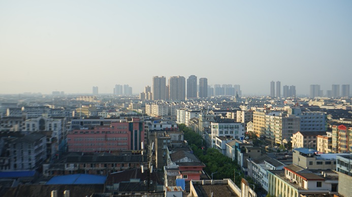 An_overall_view_of_the_Town_of_Longgang,_Zhejiang_Province,_P.R._China Glasgow Prestwick