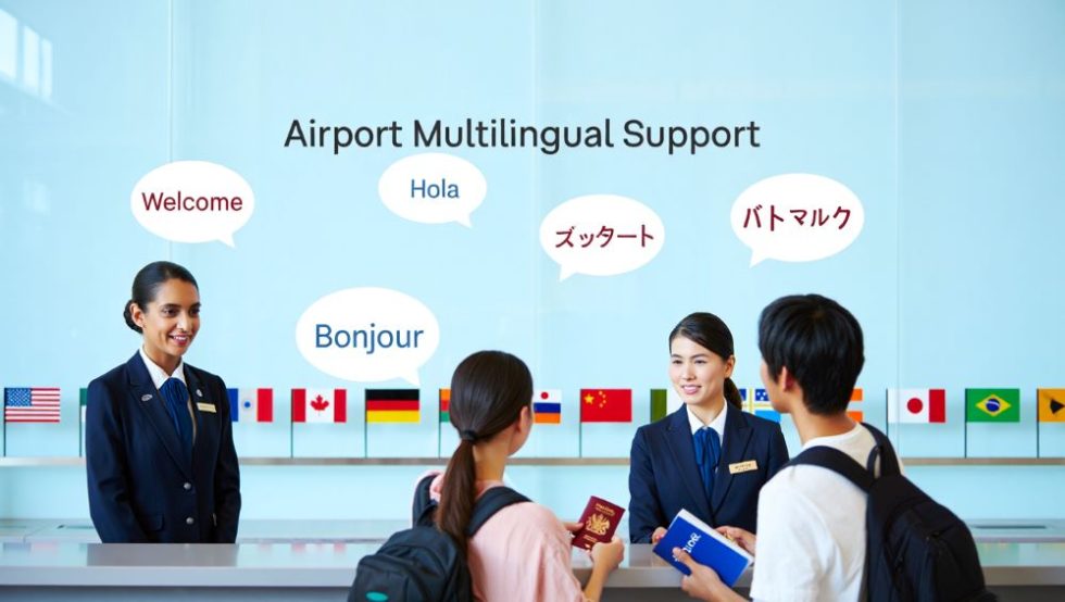 Airport Multilingual Support: End Your Travel Anxiety