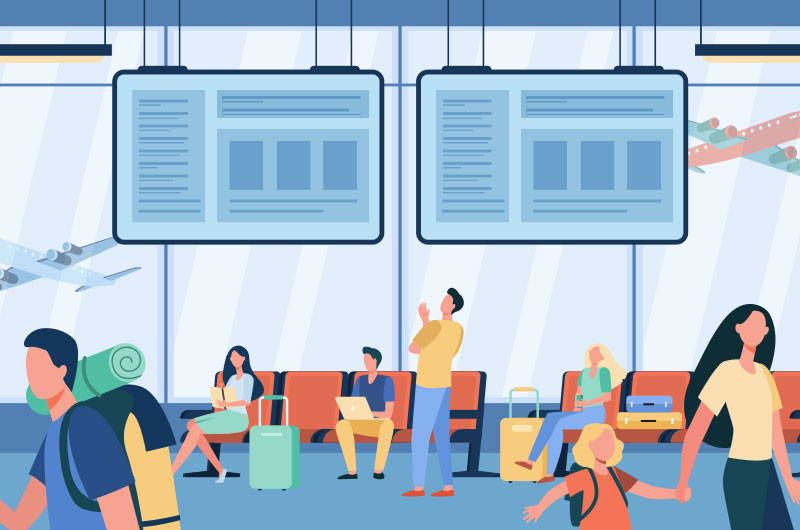 easiest airports to fly into