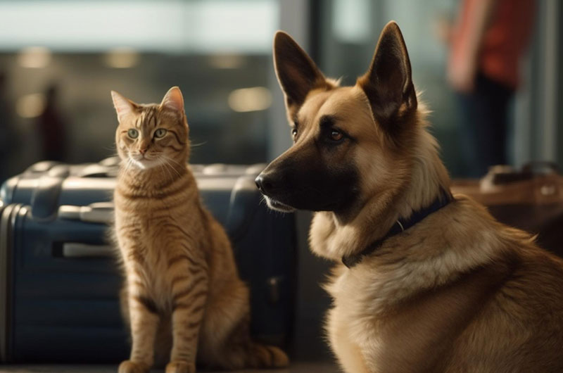 pets at airport