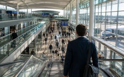 Large Airport Terminals: Avoid Missed Connections & Delays