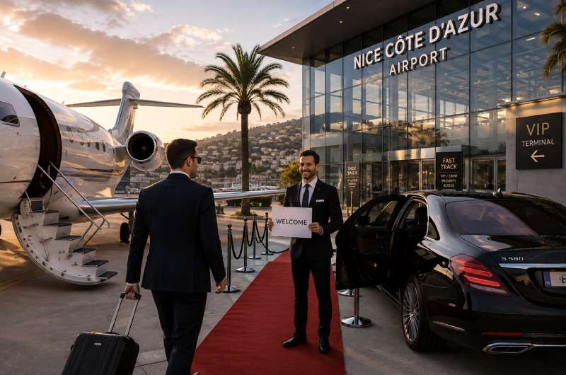 Nice Airport During Festival Season