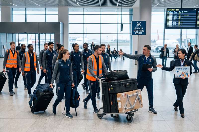 Managing Sports Team: How Corporate Groups Can Master Istanbul Airport Logistics