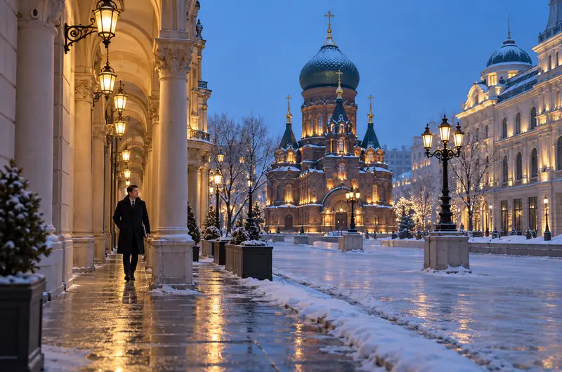 Business-Travel-in-Harbin-Winter