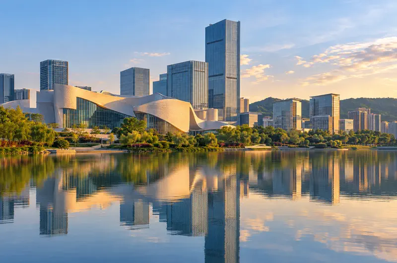 Changsha-Meixi-Lake-Business-District Changsha-Meixi-Lake-Business-District