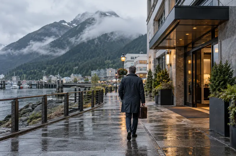 Executive-Arrival-at-Juneau-Waterfront Executive-Arrival-at-Juneau-Waterfront