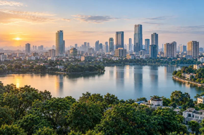Hanoi-Lakeside-Business-Skyline