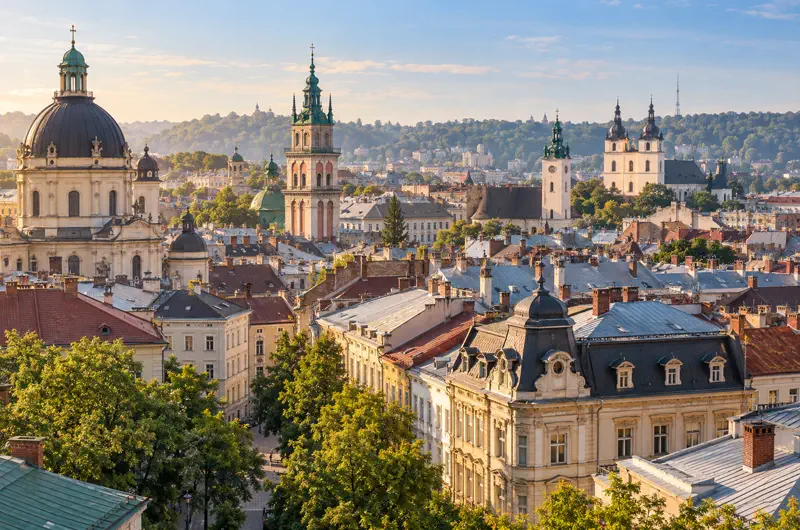 Lviv-Historic-Business-Cityscape Lviv-Historic-Business-Cityscape