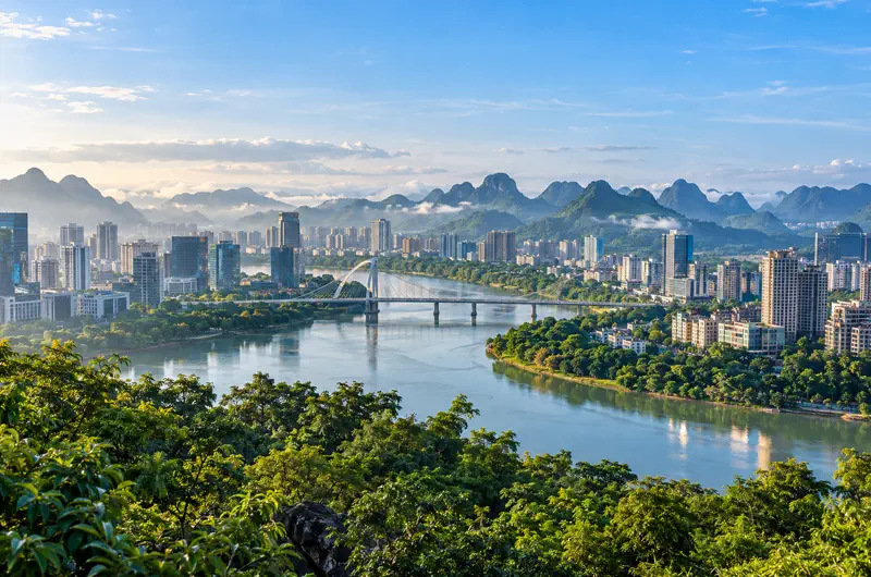 Nanning-Yong-River-Business-Cityscape
