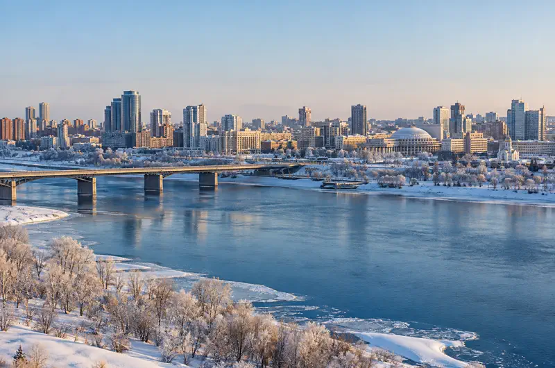 Novosibirsk-Winter-Business-Riverfront