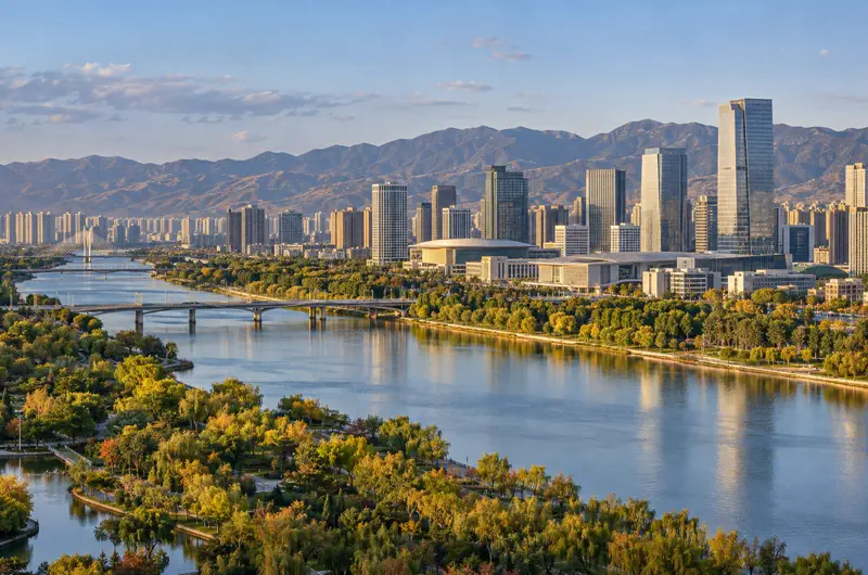 Taiyuan-Fen-River-Business-Cityscape