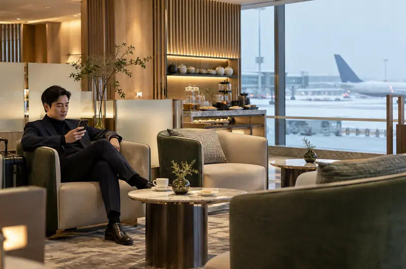 Winter-VIP-Lounge-at-Changchun-Longjia-International-Airport Winter-VIP-Lounge-at-Changchun-Longjia-International-Airport